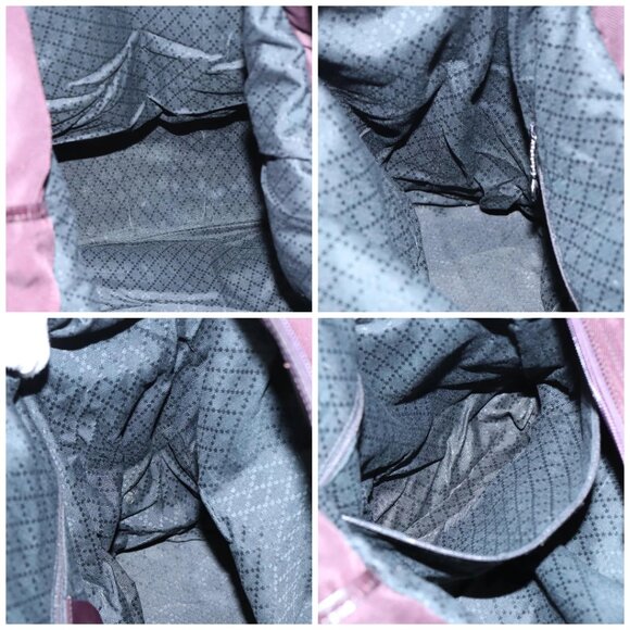 GUCCI Bamboo Hand Bag Nylon Brown Silver 002 2854 0412 5 Auth bs20650 - Picture 15 of 16